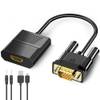 Foinnex VGA auf HDMI Adapter mit Audio