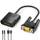 Foinnex VGA auf HDMI Adapter mit Audio