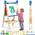 Forroby Kinder Spiel-Tafel