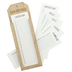 Frank Flechtwaren Geburtstagskalender