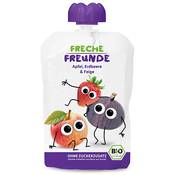Freche Freunde Bio Quetschie Apfel, Erdbeer, Feige Vergleich