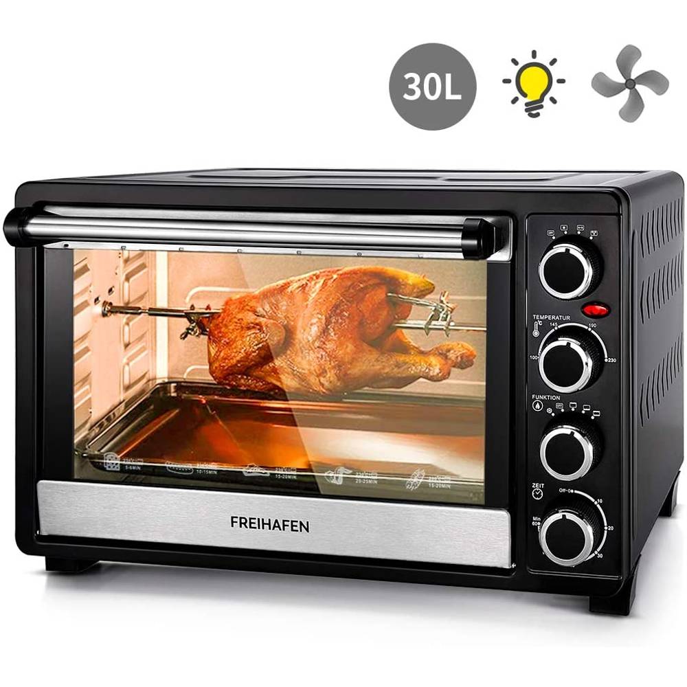 Minibackofen Mit Drehspiess