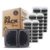 Freshware Meal-Prep-Container FR-228X50BK
