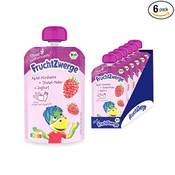 FruchtZwerge Bio Quetschbeutel Apfel-Himbeere, Dinkel-Hafer, Joghurt Vergleich
