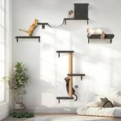 Fukumaru Katzen Kletterwand