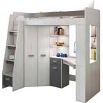 FurnitureByJDM Hochbett mit Schreibtisch