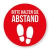 Dreifke Bodenaufkleber Abstand halten