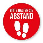 Dreifke Bodenaufkleber Abstand halten