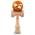 Ganzoo Kendama mit Gesicht