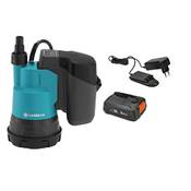 Gardena Klarwasser-Tauchpumpe 2000/2 Li-18