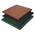 Gartenpirat Fallschutzmatte GP1691rot