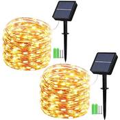 Geemoo Solar Lichterkette Vergleich