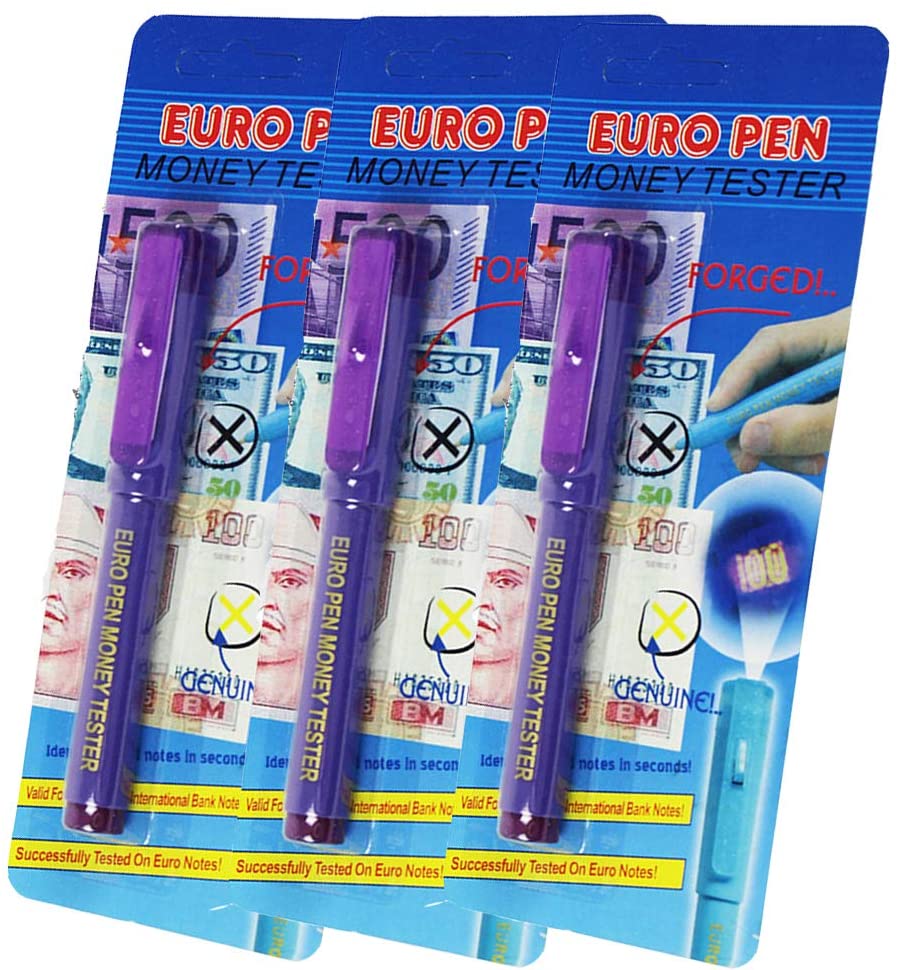 Tragbarer Geldprüfer, Währungsdetektor, Tester, Stift, leicht Tragbarer Geldprüfer, Währungsdetektor, Tester, Stift, leicht
