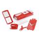 Genius Nicer Dicer Kompakt Rotes Set Vergleich