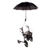 Genwj Regenschirm für Rollator