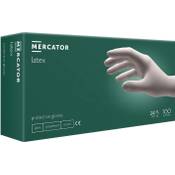 Gepuderte Latex-Handschuhe MERCATOR latex