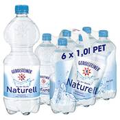 Gerolsteiner Naturell Mineralwasser Vergleich