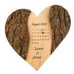 Geschenke 24 Holz-Herz mit Gravur