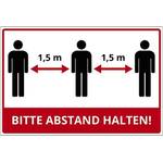 Geschenke-Fabrik Abstand-Schild