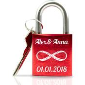 Geschenkefreude Liebesschloss
