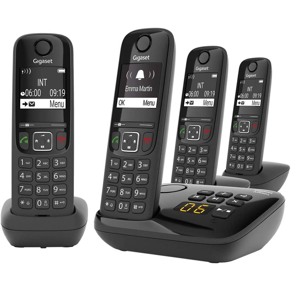 VHBW - 10x Batteria Compatibile Con Unify Sl400, Openstage Sl4 Professional Openscape Sl5 Telefono Fisso Cordless 800mah 3 7v Li Ion 4064115088199