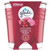 Glade Luscious Cherry & Peony Duftkerze Vergleich