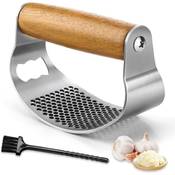 Glasflength Knoblauchpresse