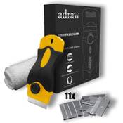 adraw Glasschaber  Vergleich