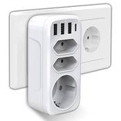 Gogotool Steckdosenadapter 7 in 1 Vergleich