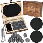 Goldge 16 Stück Whisky Steine