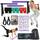 Goocrun Tragbares Pilates-Stangenset