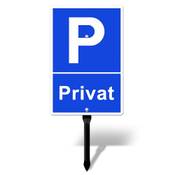 Goodvia Privatparkplatz Schild
