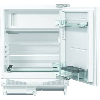 Exquisit Einbaukühlschrank Ohne Gefrierfach – 88 Cm, 135 Liter, Festtüre, LED, 3 Ablagen, Türanschlag Wechselbar, EKS5131-V-FE-090E