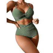 Gorglitter High-Waist-Bikini