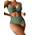 Gorglitter High-Waist-Bikini