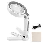 Gowkeey Lupe mit Licht und Ständer