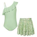 Grace Karin Badeanzug mit Mesh Rock