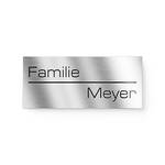 Graviers Namensschild