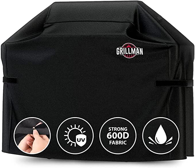 Modern Leisure Grillhaube Für 4-Brenner Grill – Grau, Wetterfest, Mit Aufbewahrungstasche