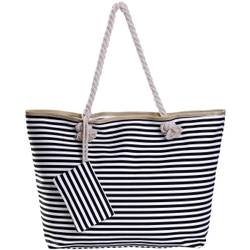 Große Strandtasche mit Reißverschluss