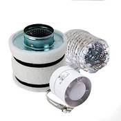 Growpro Mini Klimaset Aktivkohlefilter