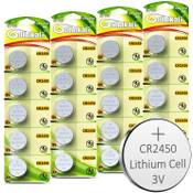 GutAlkaLi Lithium Knopfzellen CR2450 Vergleich