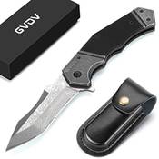 GVDV G10 Klappmesser Damast Vergleich