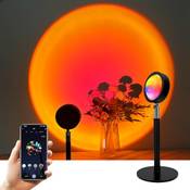 Gy Mesh Sunset Lamp