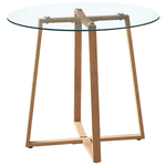 H.J Wedoo Esstisch Glas