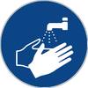 Vaner 10 Aufkleber Hände Waschen