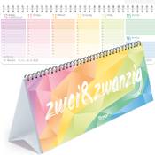Häfft Rainbow Wochen-Tischkalender Vergleich