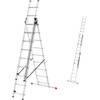 Hailo HobbyStep combi 3-in-1 Alu-Kombileiter
