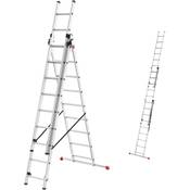 Hailo HobbyStep combi 3-in-1 Alu-Kombileiter