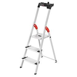 Hailo L80 ComfortLine Alu-Sicherheits-Stehleiter